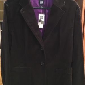 GAP velvet blazer